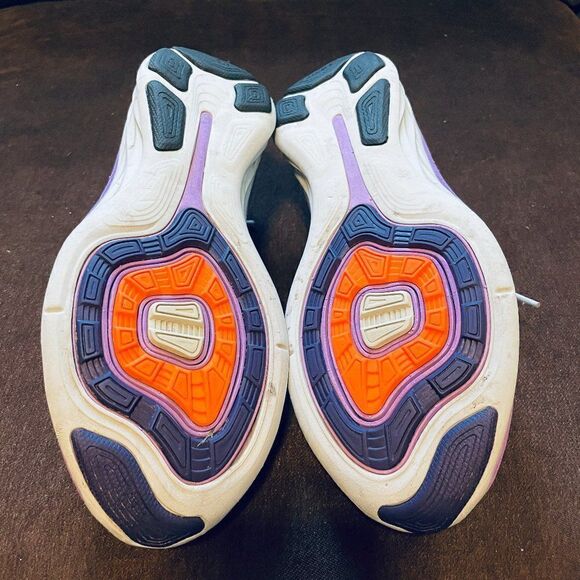 Nike Flyknit Lunar 2 Violet Purple Light Grey 8 39 - Picture 13 of 14